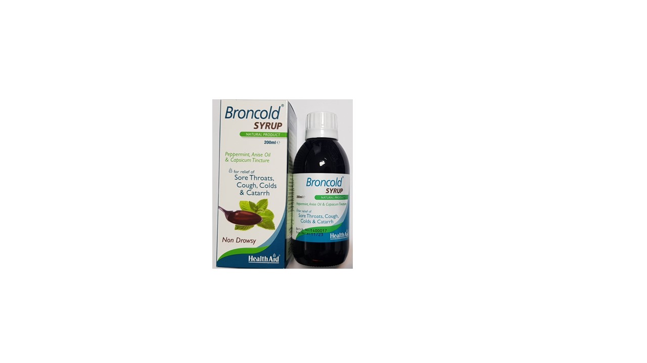 شربت برون کلد هلث اید -Health Aid Broncold Syrup 200 ml