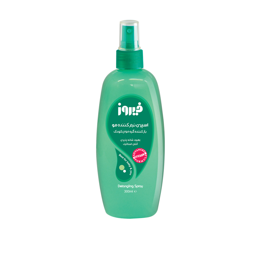 اسپری نرم کننده مو سبز فیروز ۳۰۰ میلی لیتر -Firooz Conditioner Spray 300 ml
