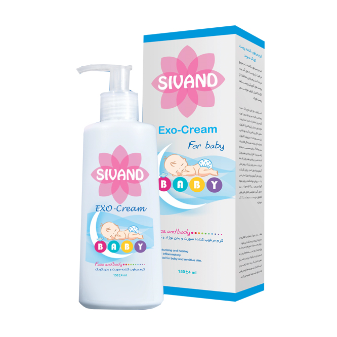 کرم مرطوب کننده صورت و بدن کودک Exo-Cream سیوند