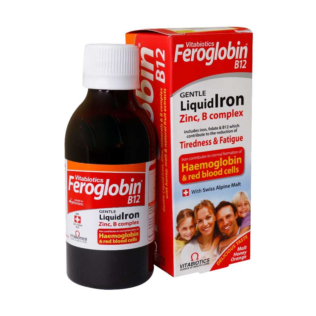شربت فروگلوبین B12 ویتابیوتیکس ۲۰۰ میلی لیتر- Vitabiotics Feroglobin B12 200 ml