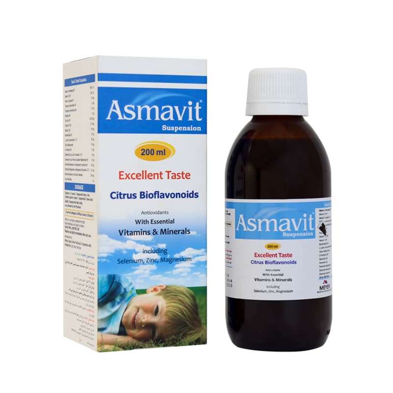 شربت آسماویت ویتابیوتیکس ۲۰۰ میلی لیتر-Vitabiotics Asmavit Suspension 200 ml