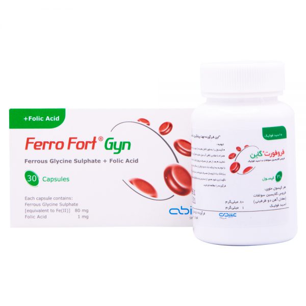 کپسول فروفورت گاین عبیدی 30 عدد -Abidi Ferro Fort Gyn 30 Caps