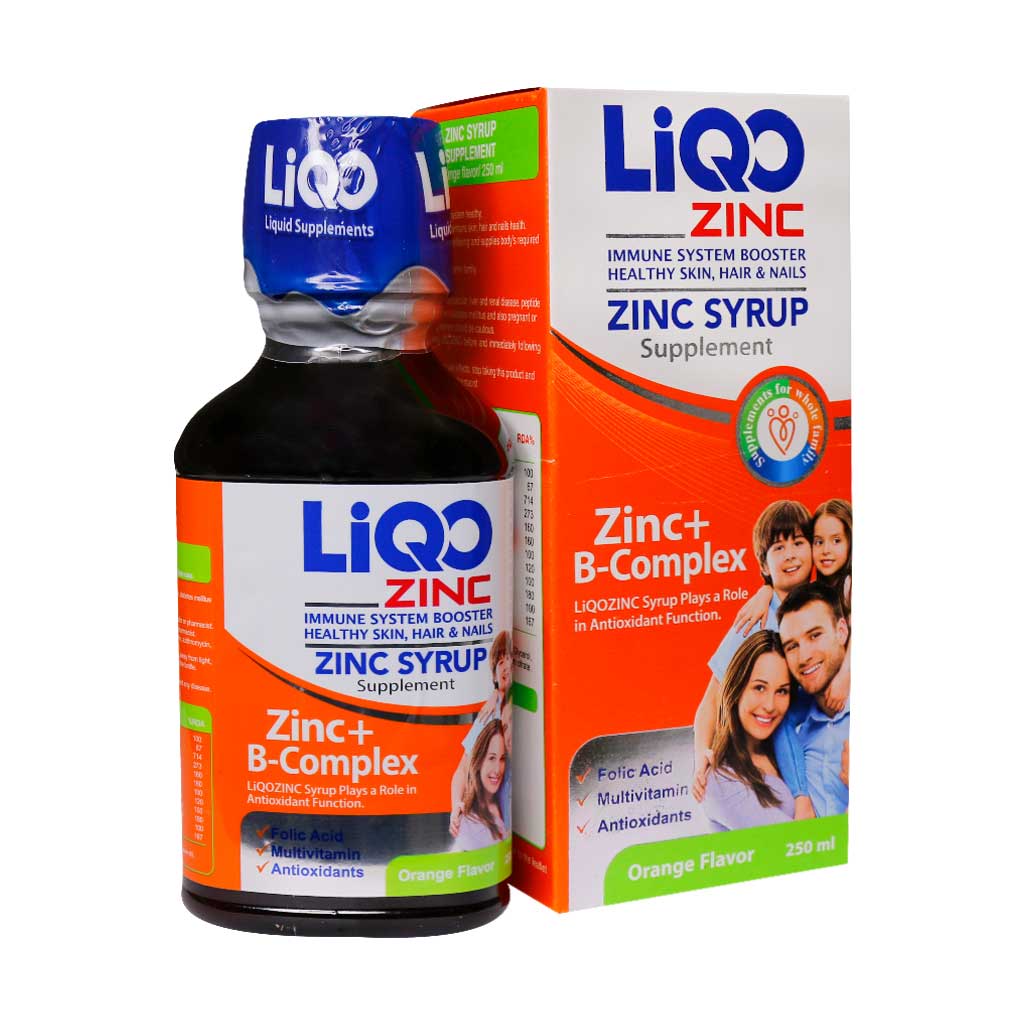 شربت لیکو زینک ابیان فارمد 250 میلی لیتر- Abian Pharmed Liqo Zinc Syrup 250 ml
