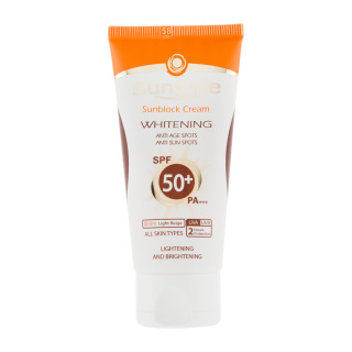 کرم ضد آفتاب سان سیف روشن کننده پوست SPF50 رنگی
