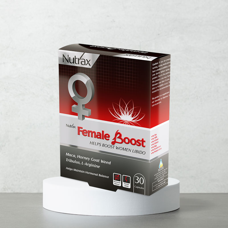 کپسول فیمیل بوست نوتراکس 30 عدد- Nutrax Famale Boost 30 Caps