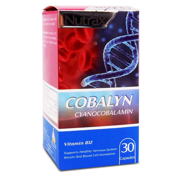 کپسول کوبالین نوتراکس 30 عدد -Nutrax Cobalyn 30 Caps