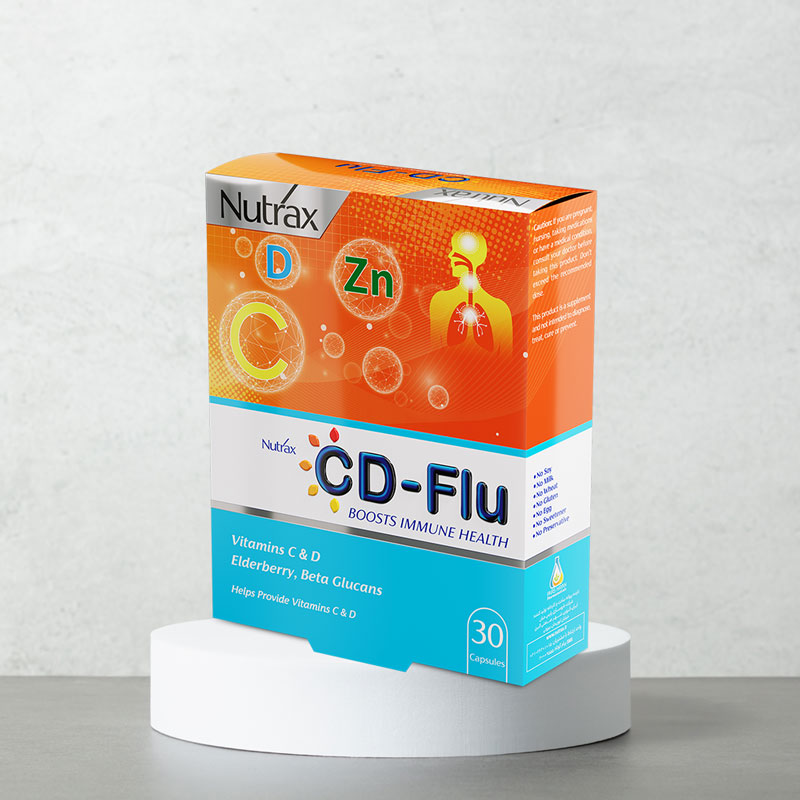 کپسول سی دی فلو نوتراکس 30 عدد- Nutrax CD Flu 30 Capsules