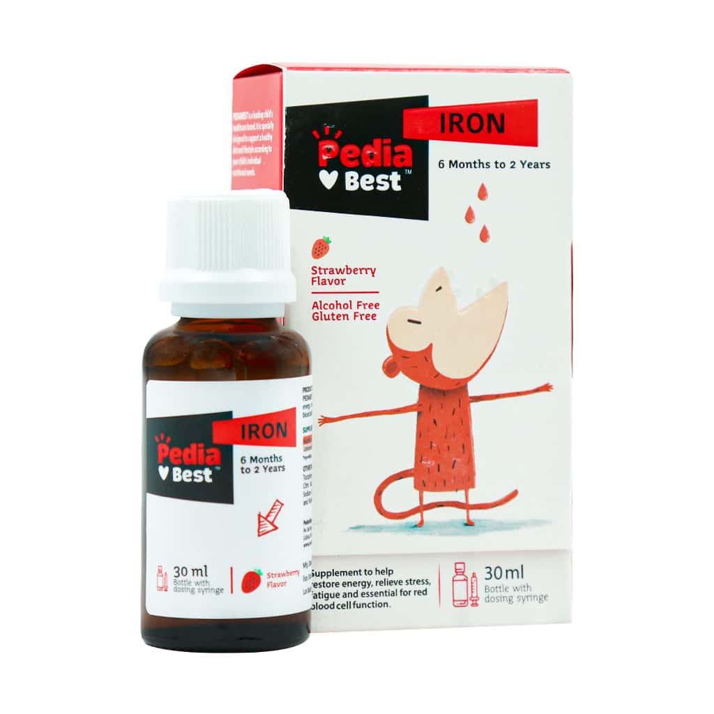 قطره آهن پدیابست 30 میلی لیتر Pedia Best Iron Drop 30 ml